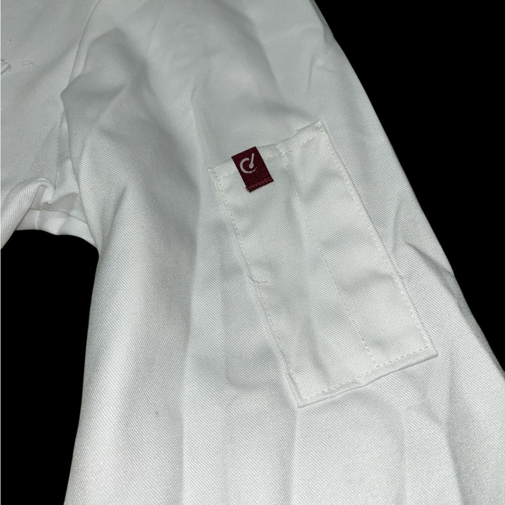 RED KAP White Double-Breasted Chef Jacket - Picture 4 of 9